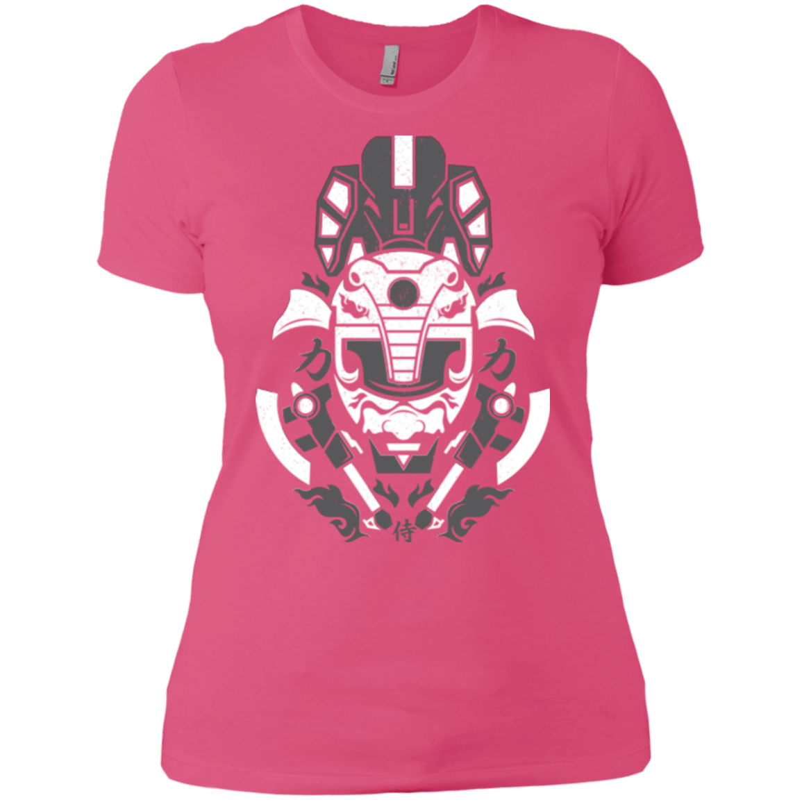 T-Shirts Hot Pink / X-Small Samurai Black  Ranger Women's Premium T-Shirt