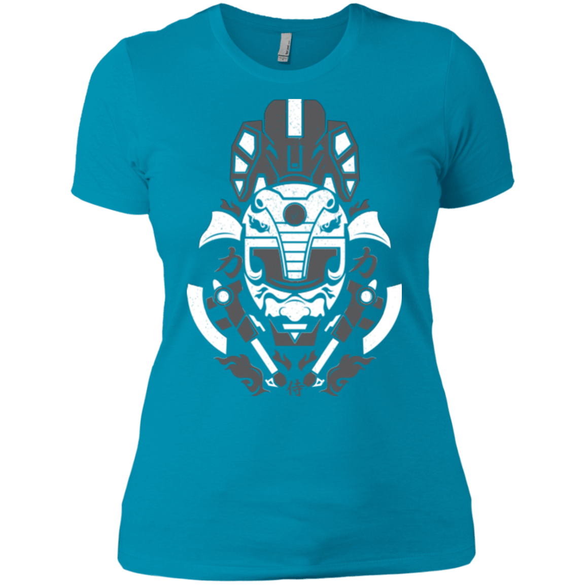 T-Shirts Turquoise / X-Small Samurai Black  Ranger Women's Premium T-Shirt