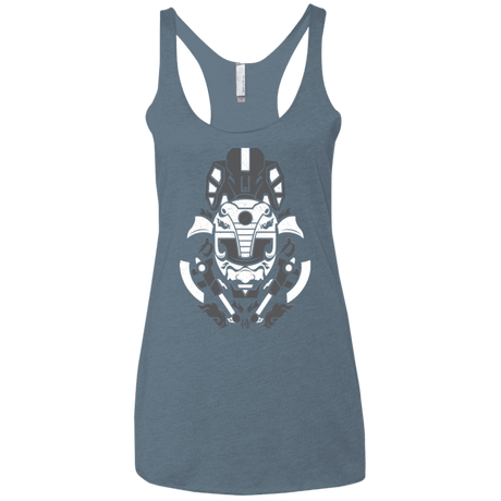 T-Shirts Indigo / X-Small Samurai Black  Ranger Women's Triblend Racerback Tank