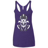 T-Shirts Purple / X-Small Samurai Black  Ranger Women's Triblend Racerback Tank