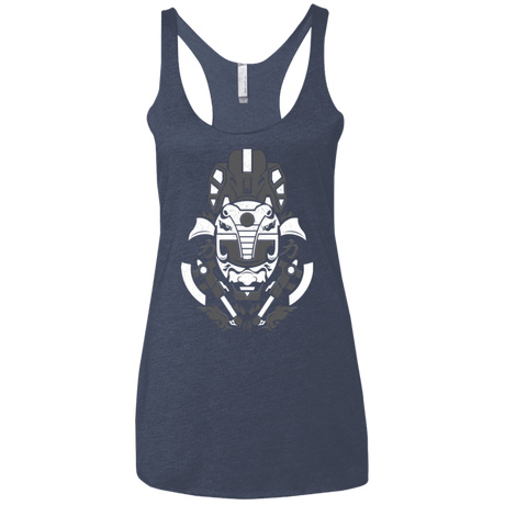 T-Shirts Vintage Navy / X-Small Samurai Black  Ranger Women's Triblend Racerback Tank