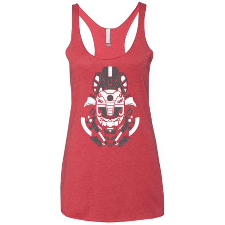 T-Shirts Vintage Red / X-Small Samurai Black  Ranger Women's Triblend Racerback Tank