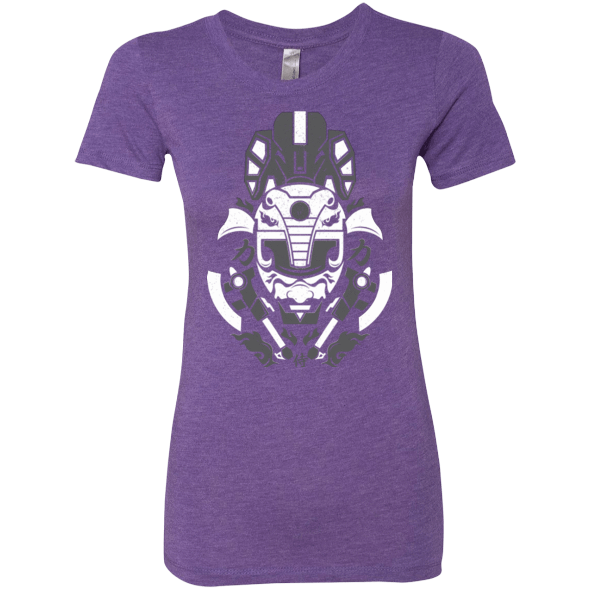T-Shirts Purple Rush / Small Samurai Black  Ranger Women's Triblend T-Shirt