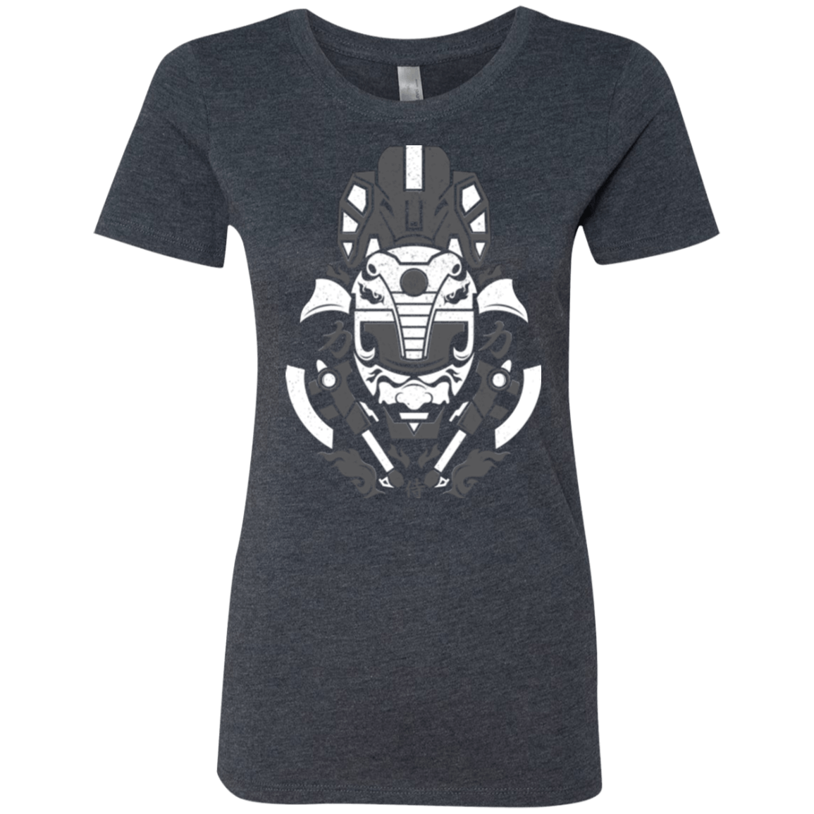 T-Shirts Vintage Navy / Small Samurai Black  Ranger Women's Triblend T-Shirt