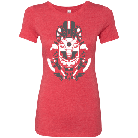 T-Shirts Vintage Red / Small Samurai Black  Ranger Women's Triblend T-Shirt