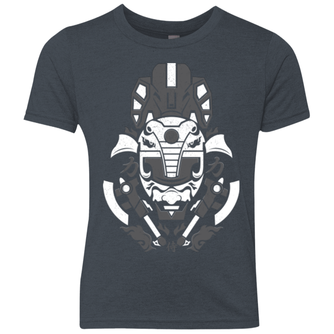 T-Shirts Vintage Navy / YXS Samurai Black  Ranger Youth Triblend T-Shirt