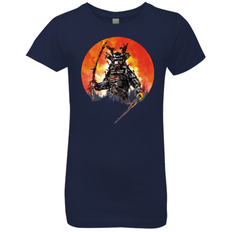 T-Shirts Midnight Navy / YXS Samurai Bot Girls Premium T-Shirt