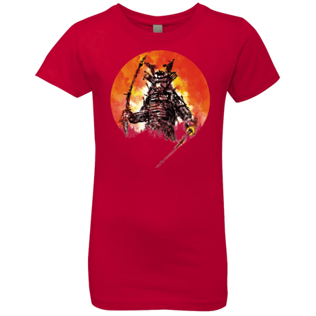 T-Shirts Red / YXS Samurai Bot Girls Premium T-Shirt