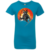T-Shirts Turquoise / YXS Samurai Bot Girls Premium T-Shirt