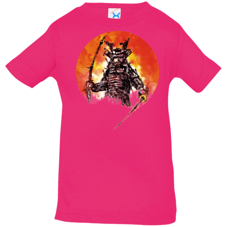 T-Shirts Hot Pink / 6 Months Samurai Bot Infant Premium T-Shirt