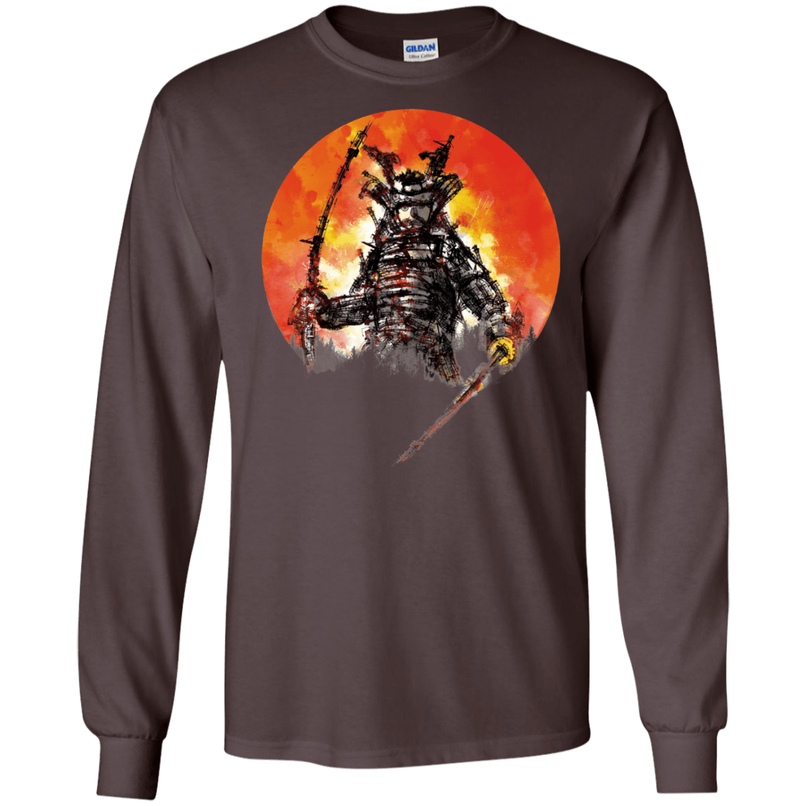 Samurai Bot Men's Long Sleeve T-Shirt