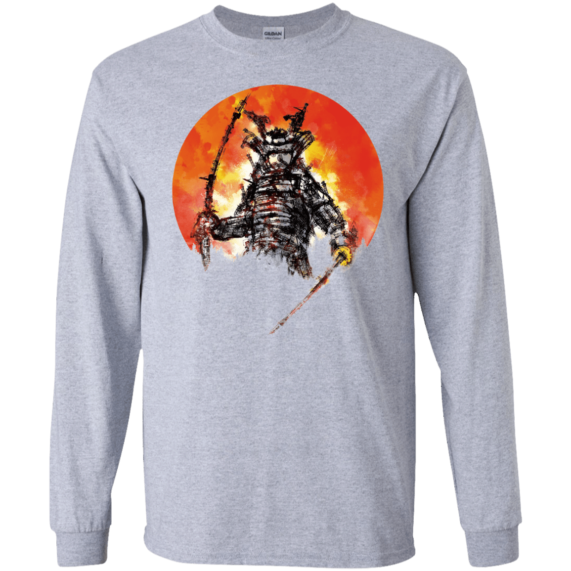 Samurai Bot Men's Long Sleeve T-Shirt