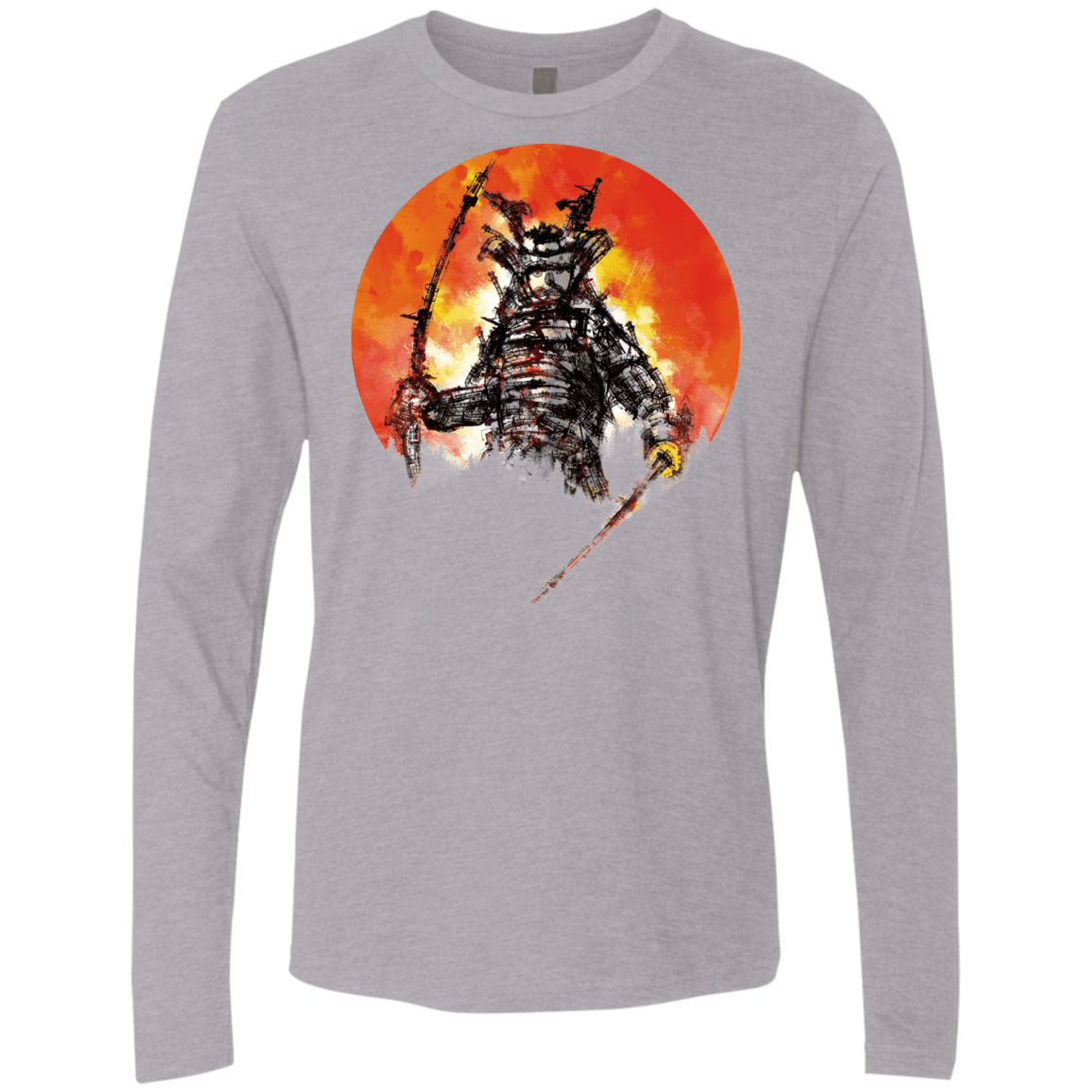 Samurai Bot Men's Premium Long Sleeve