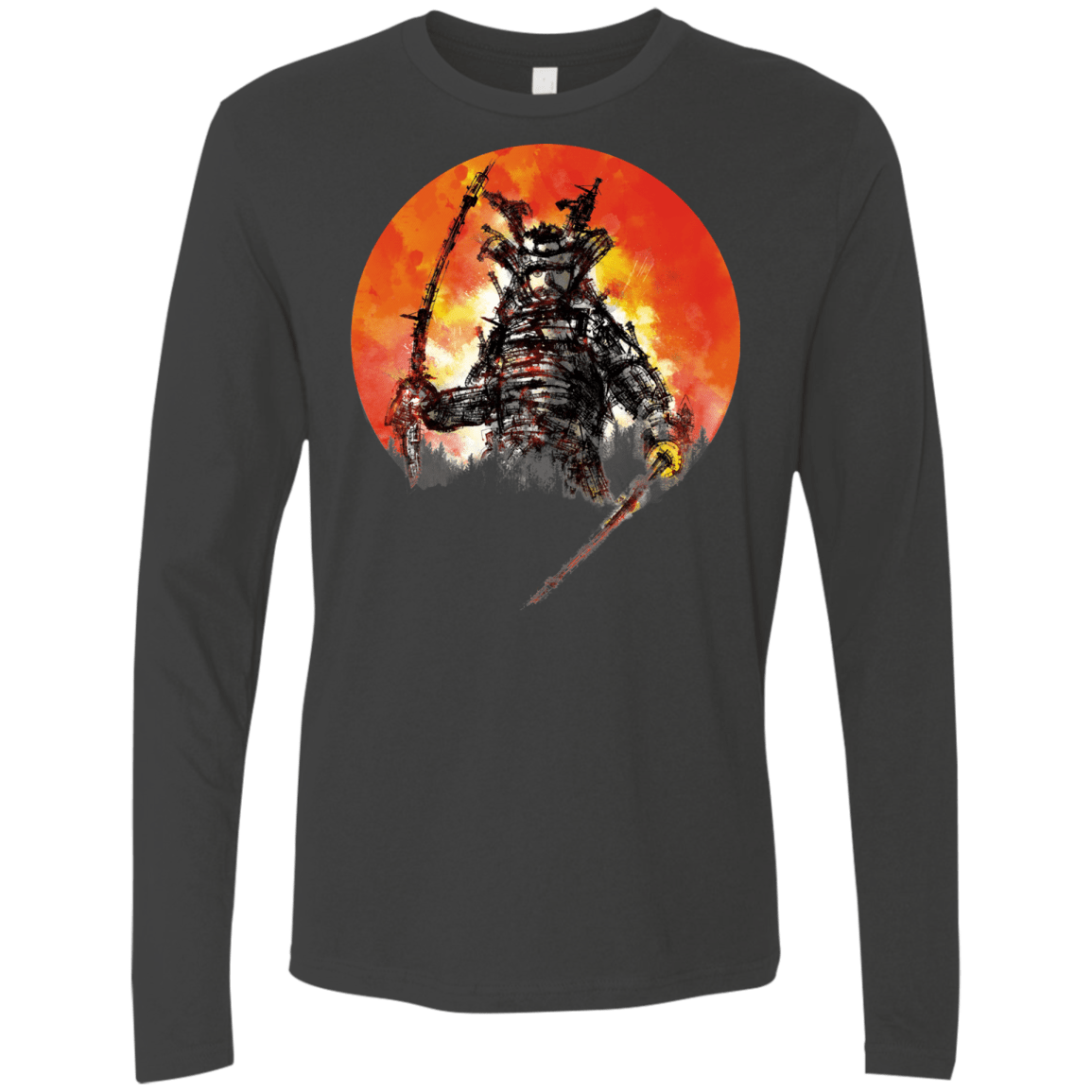 Samurai Bot Men's Premium Long Sleeve