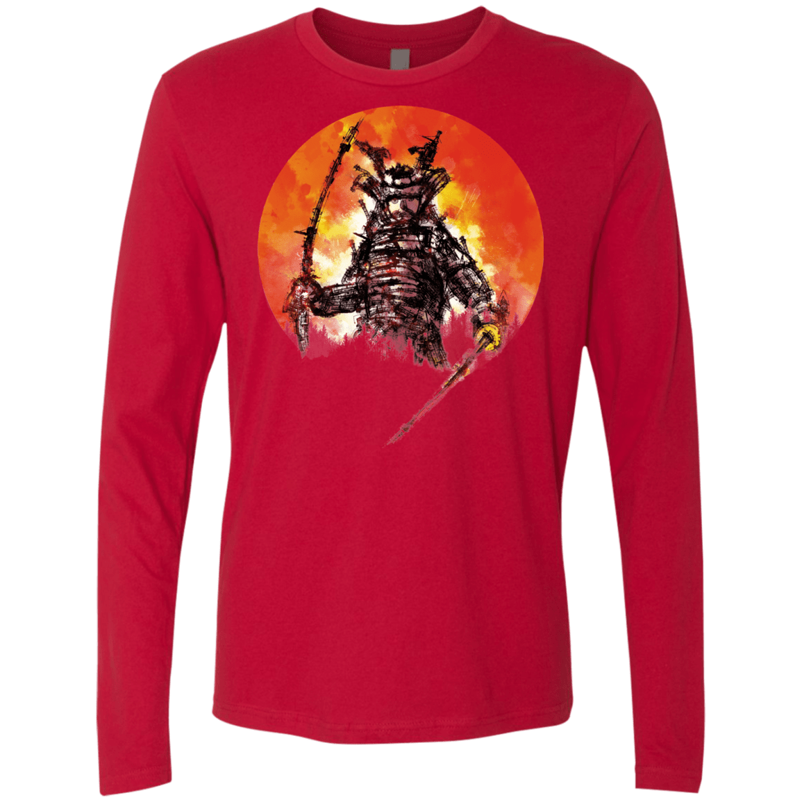 Samurai Bot Men's Premium Long Sleeve