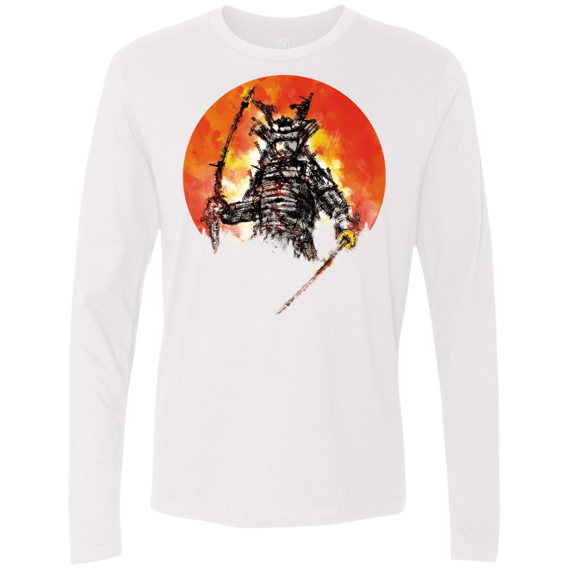 Samurai Bot Men's Premium Long Sleeve