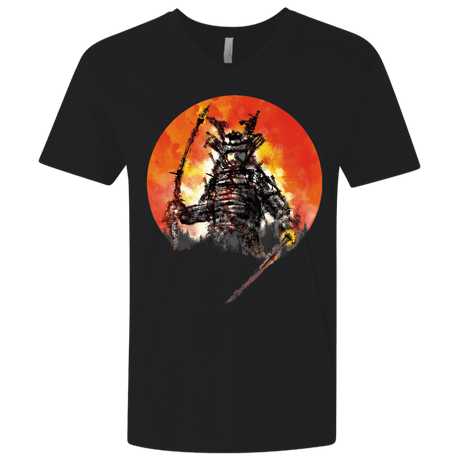 T-Shirts Black / X-Small Samurai Bot Men's Premium V-Neck
