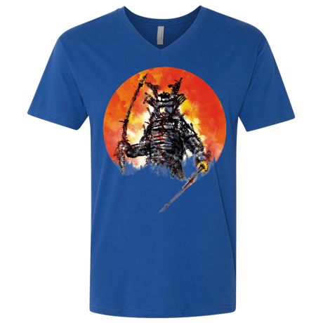 T-Shirts Royal / X-Small Samurai Bot Men's Premium V-Neck