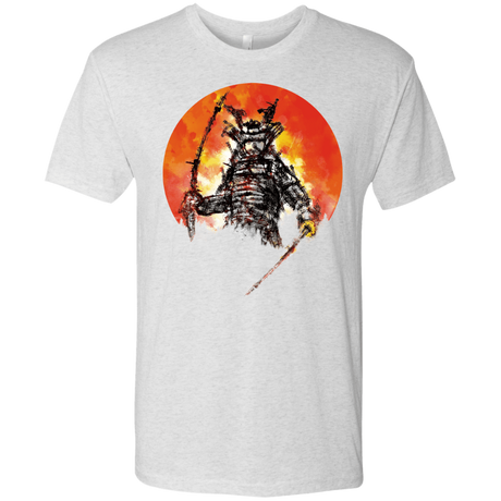 T-Shirts Heather White / S Samurai Bot Men's Triblend T-Shirt