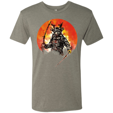 T-Shirts Venetian Grey / S Samurai Bot Men's Triblend T-Shirt