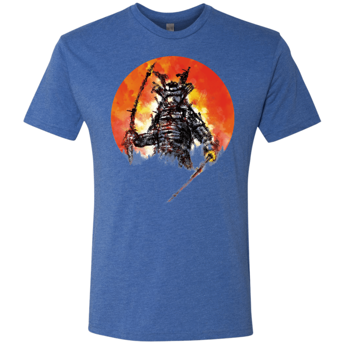T-Shirts Vintage Royal / S Samurai Bot Men's Triblend T-Shirt