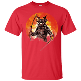 T-Shirts Red / S Samurai Bot T-Shirt