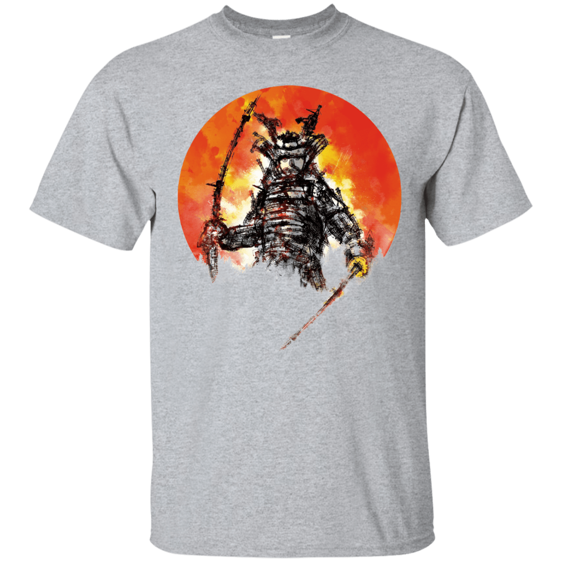 T-Shirts Sport Grey / S Samurai Bot T-Shirt