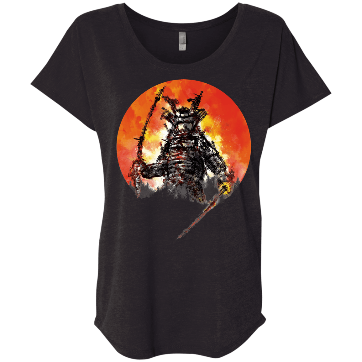 Samurai Bot Triblend Dolman Sleeve