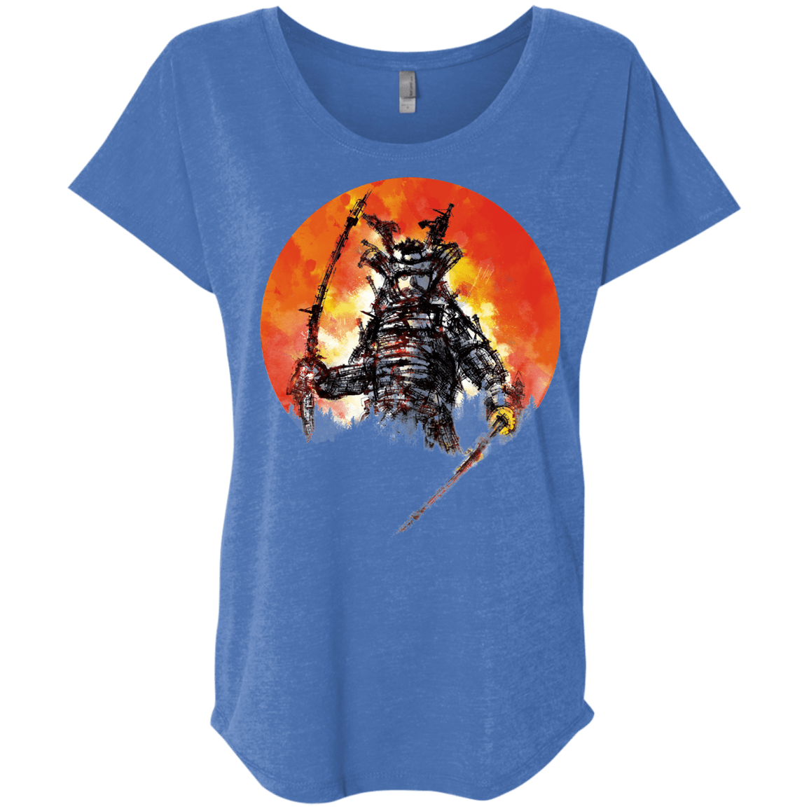 Samurai Bot Triblend Dolman Sleeve