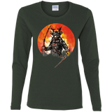 T-Shirts Forest / S Samurai Bot Women's Long Sleeve T-Shirt