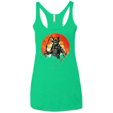Samurai Bot Women's Triblend Racerback Tank
