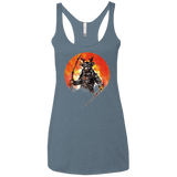 Samurai Bot Women's Triblend Racerback Tank