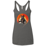 Samurai Bot Women's Triblend Racerback Tank