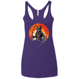 Samurai Bot Women's Triblend Racerback Tank
