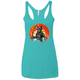 Samurai Bot Women's Triblend Racerback Tank