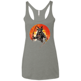 Samurai Bot Women's Triblend Racerback Tank