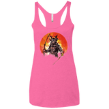 Samurai Bot Women's Triblend Racerback Tank