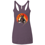 Samurai Bot Women's Triblend Racerback Tank