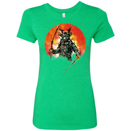T-Shirts Envy / S Samurai Bot Women's Triblend T-Shirt