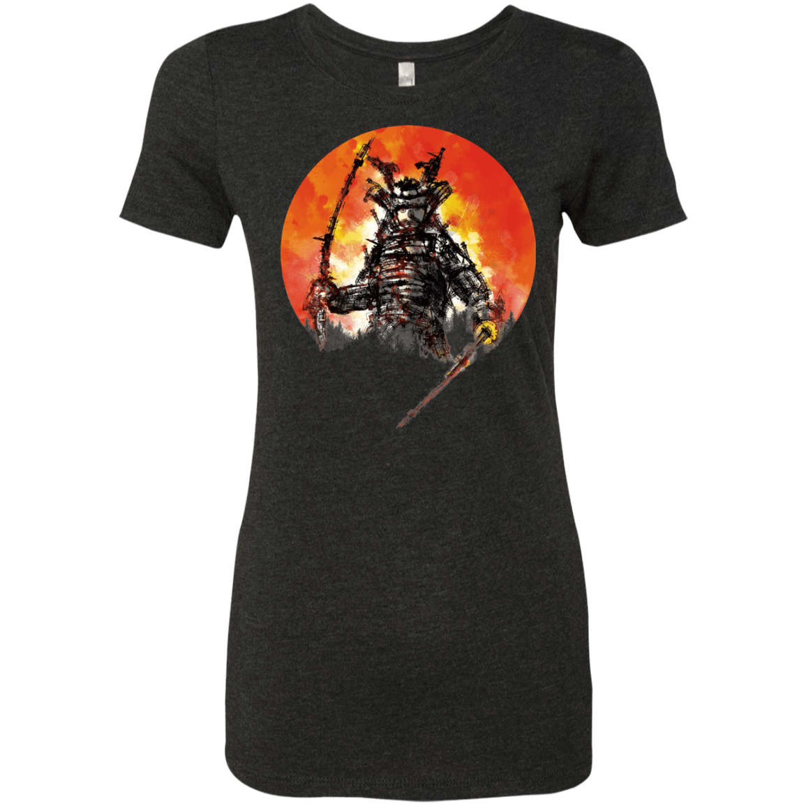 T-Shirts Vintage Black / S Samurai Bot Women's Triblend T-Shirt