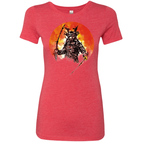 T-Shirts Vintage Red / S Samurai Bot Women's Triblend T-Shirt