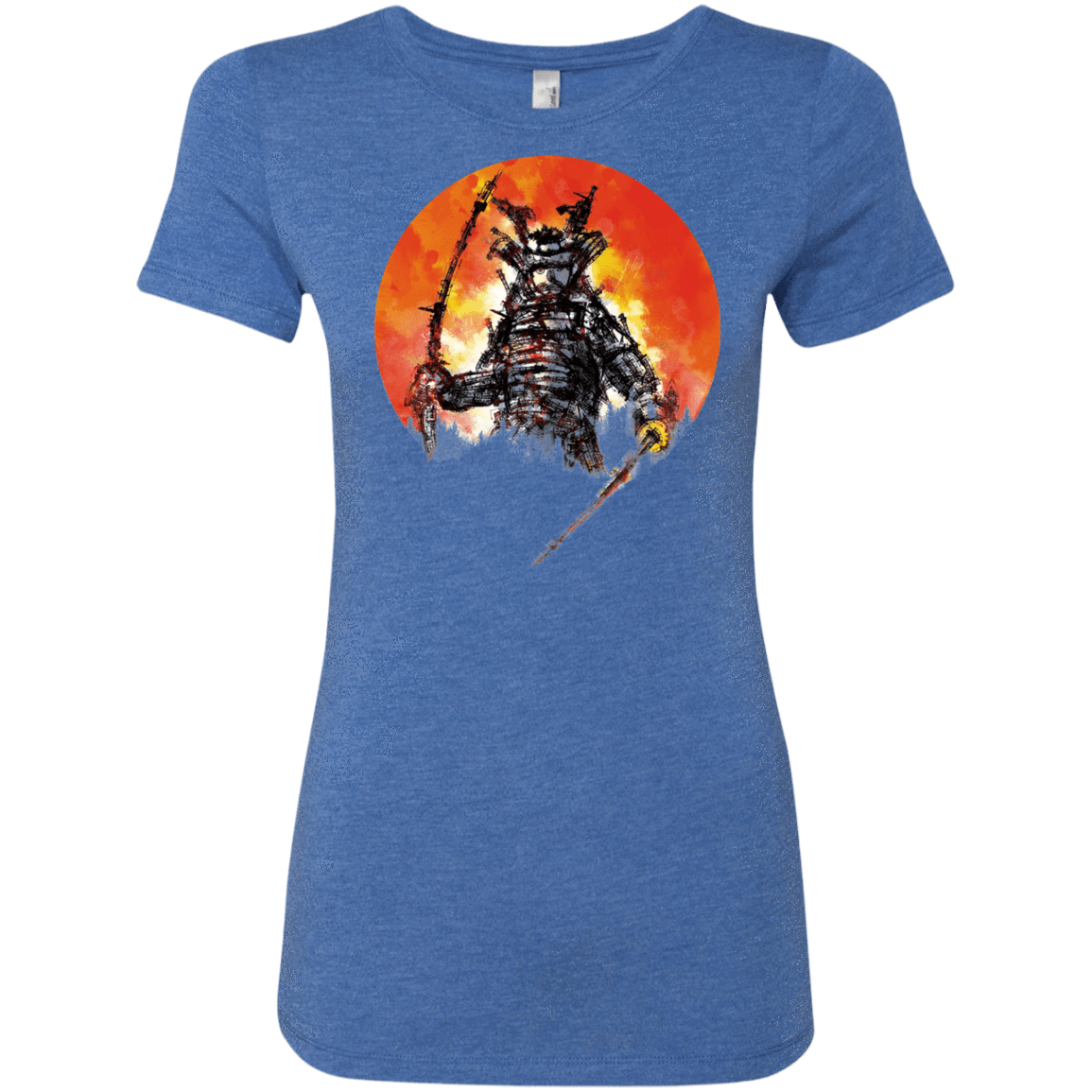 T-Shirts Vintage Royal / S Samurai Bot Women's Triblend T-Shirt