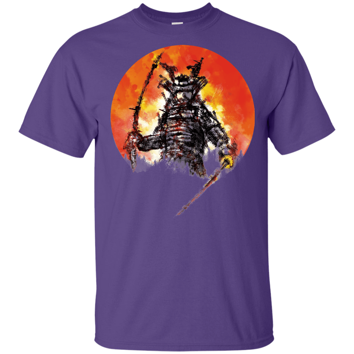 T-Shirts Purple / YXS Samurai Bot Youth T-Shirt