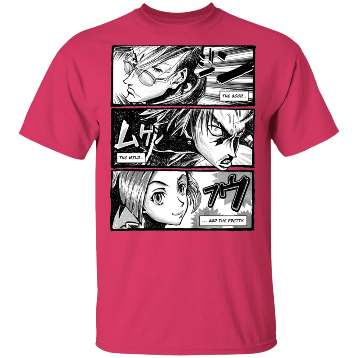 T-Shirts Heliconia / S Samurai Champloo Manga T-Shirt