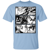 T-Shirts Light Blue / YXS Samurai Champloo Manga Youth T-Shirt