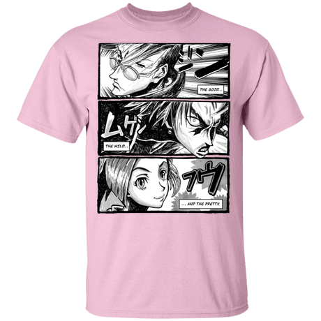 T-Shirts Light Pink / YXS Samurai Champloo Manga Youth T-Shirt
