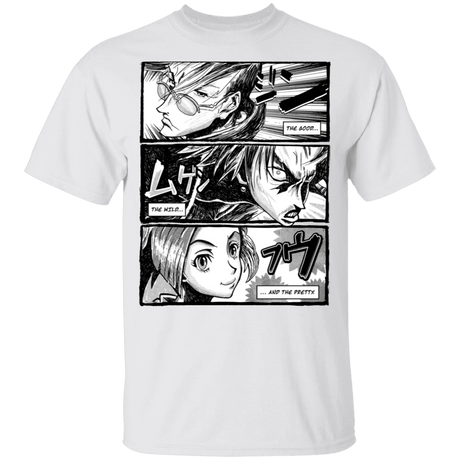 T-Shirts White / YXS Samurai Champloo Manga Youth T-Shirt