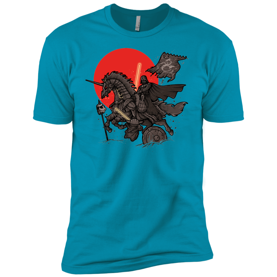 T-Shirts Turquoise / YXS SAMURAI GALAXY Boys Premium T-Shirt