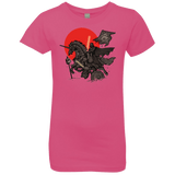 T-Shirts Hot Pink / YXS SAMURAI GALAXY Girls Premium T-Shirt