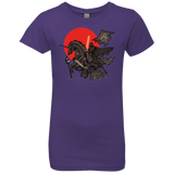 T-Shirts Purple Rush / YXS SAMURAI GALAXY Girls Premium T-Shirt